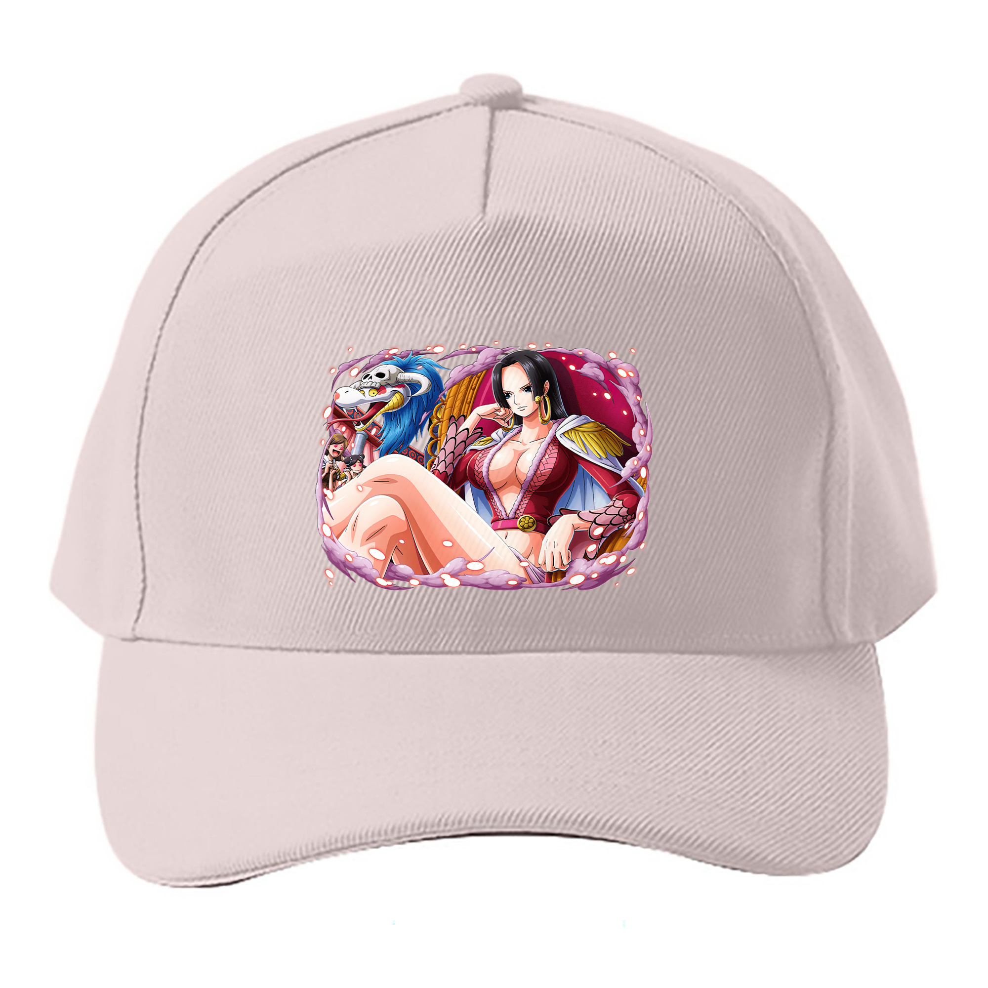 （画像用） ワンピース ボア・ハンコック ONE PIECE Boa·Hancock ベースボールキャップ 綿100％ 男女兼用 帽子 スポーツ